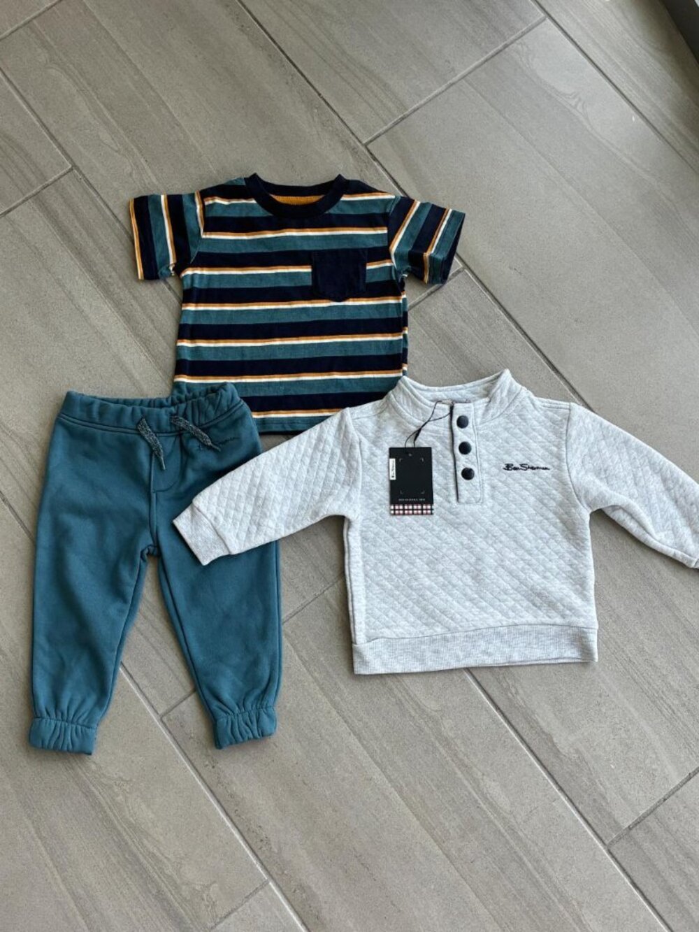 Ben Sherman Baby Set – 3-Piece Outfit